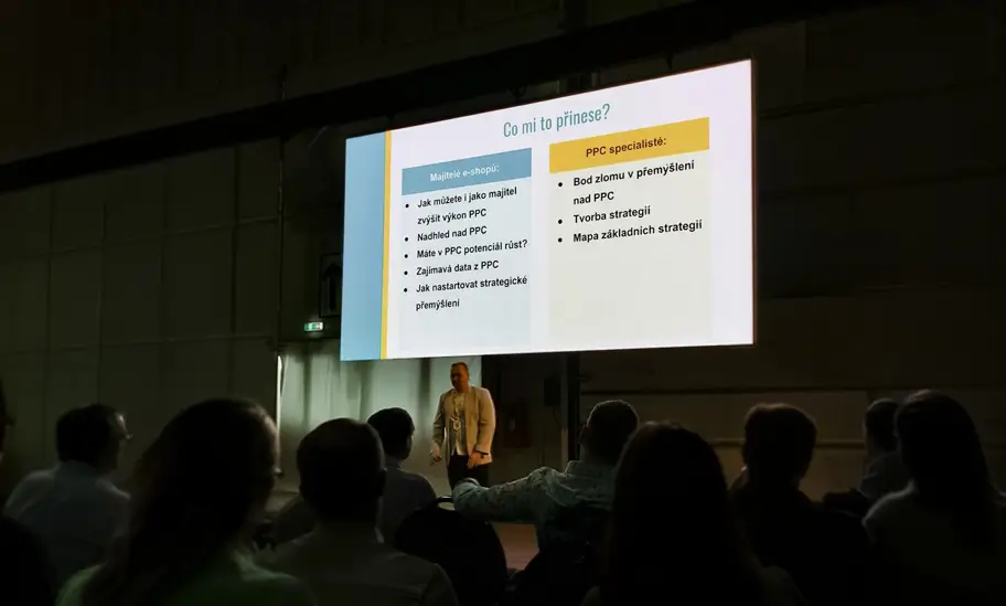 Foredrag om PPC-strategi på Czech On-line Expo